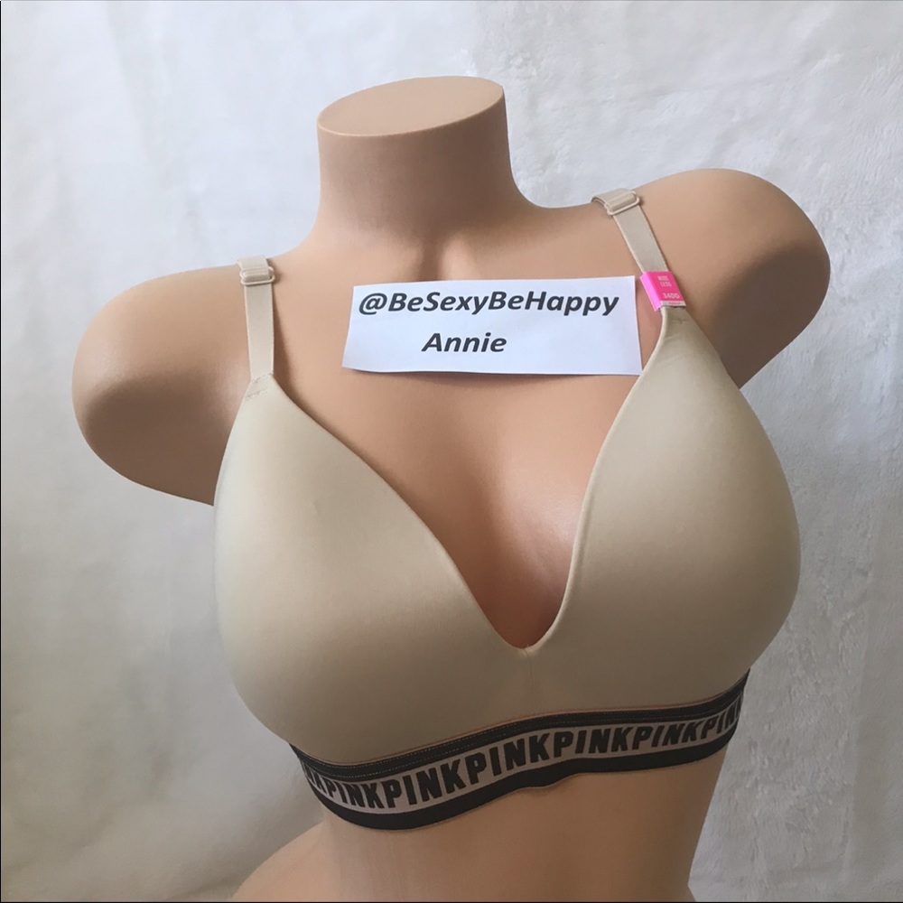 VS pink wear everywhere wireless push-up 34DD